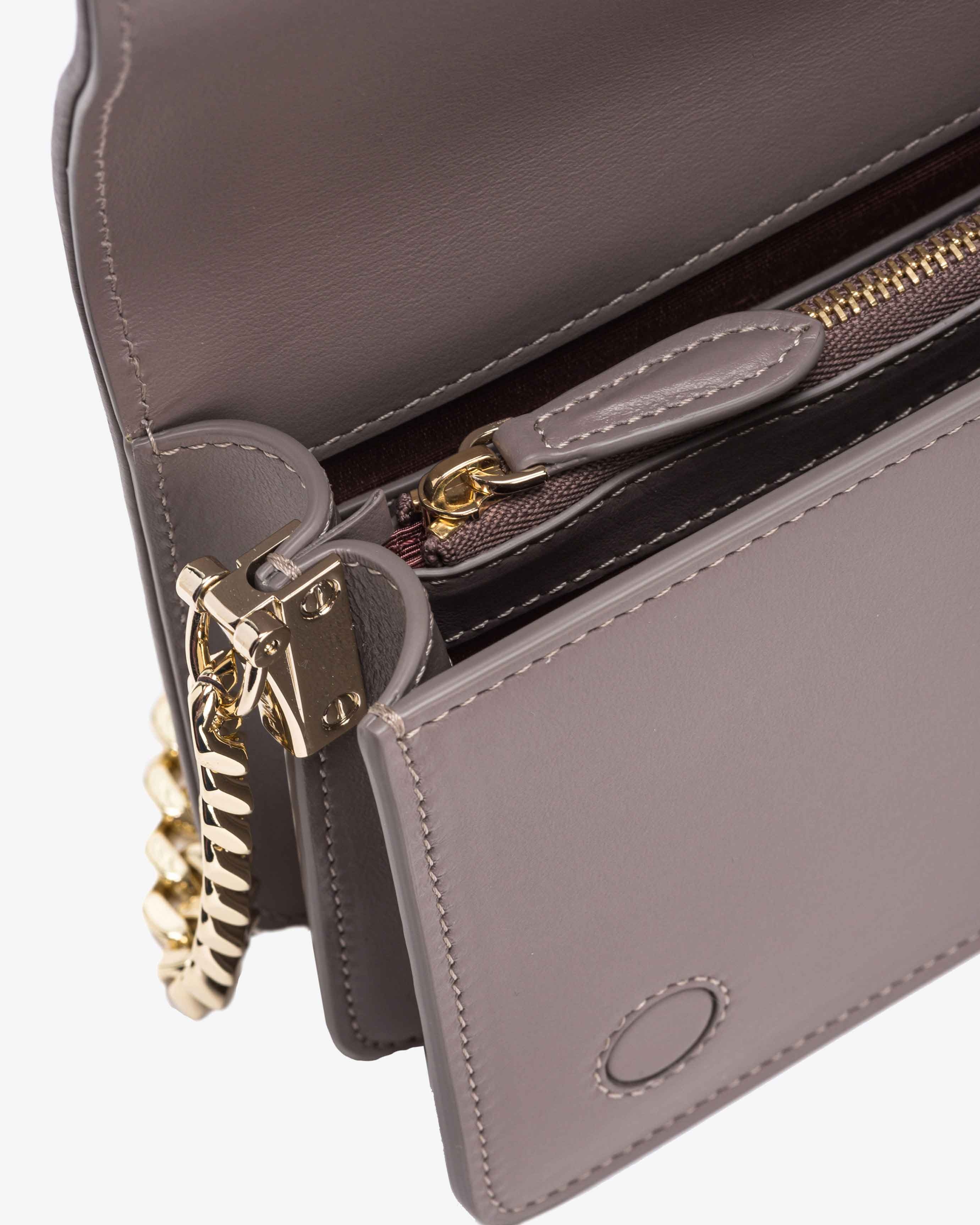 PINKO GALLERIA FULL-RHINESTONE MINI LOVE BAG CLICK - 6