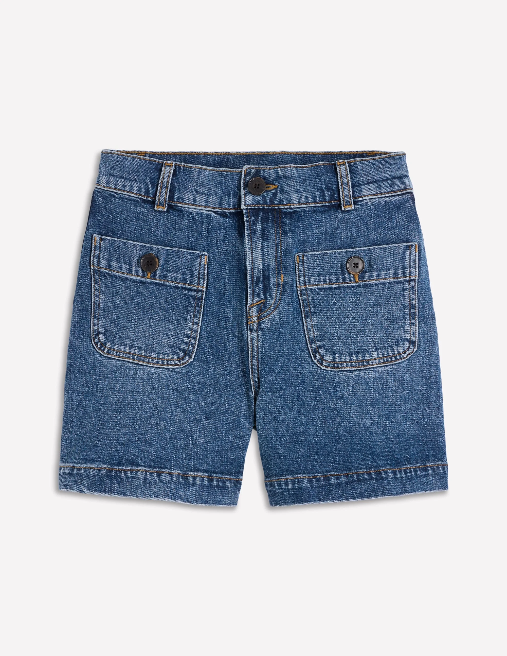 Primrose Denim Shorts-Mid Vintage - 1