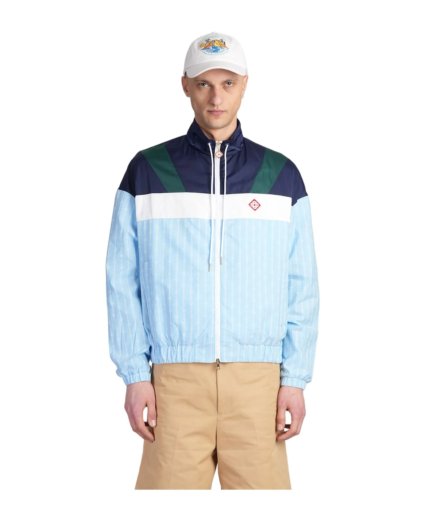 Casual Jacket In Multicolor Cotton - 1