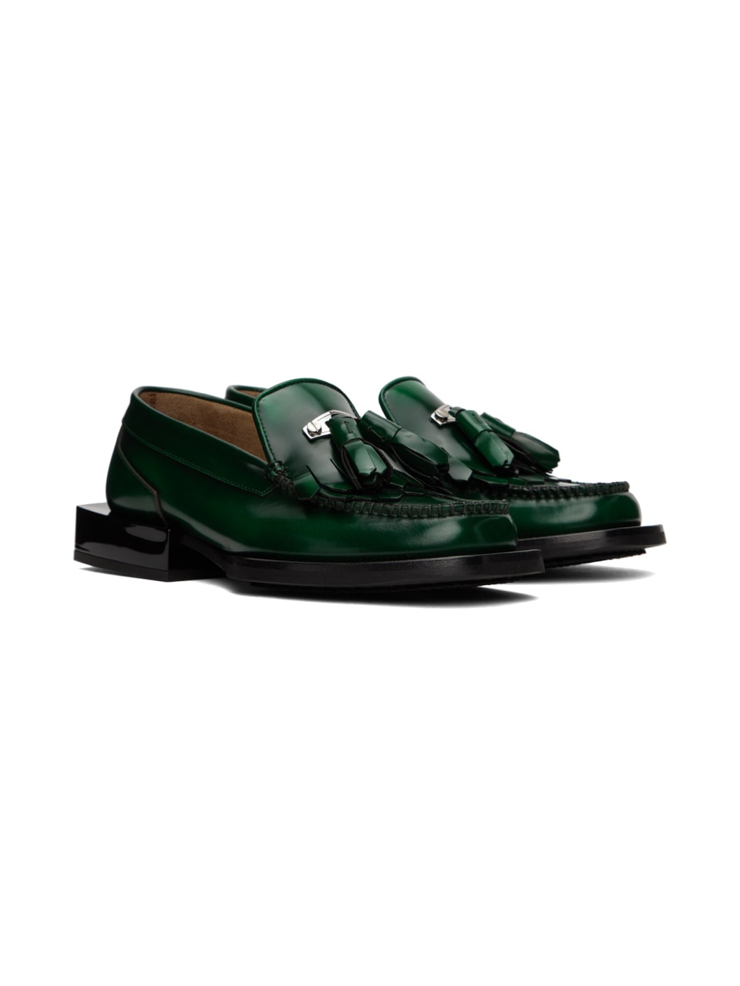 Green Rio Loafers - 4