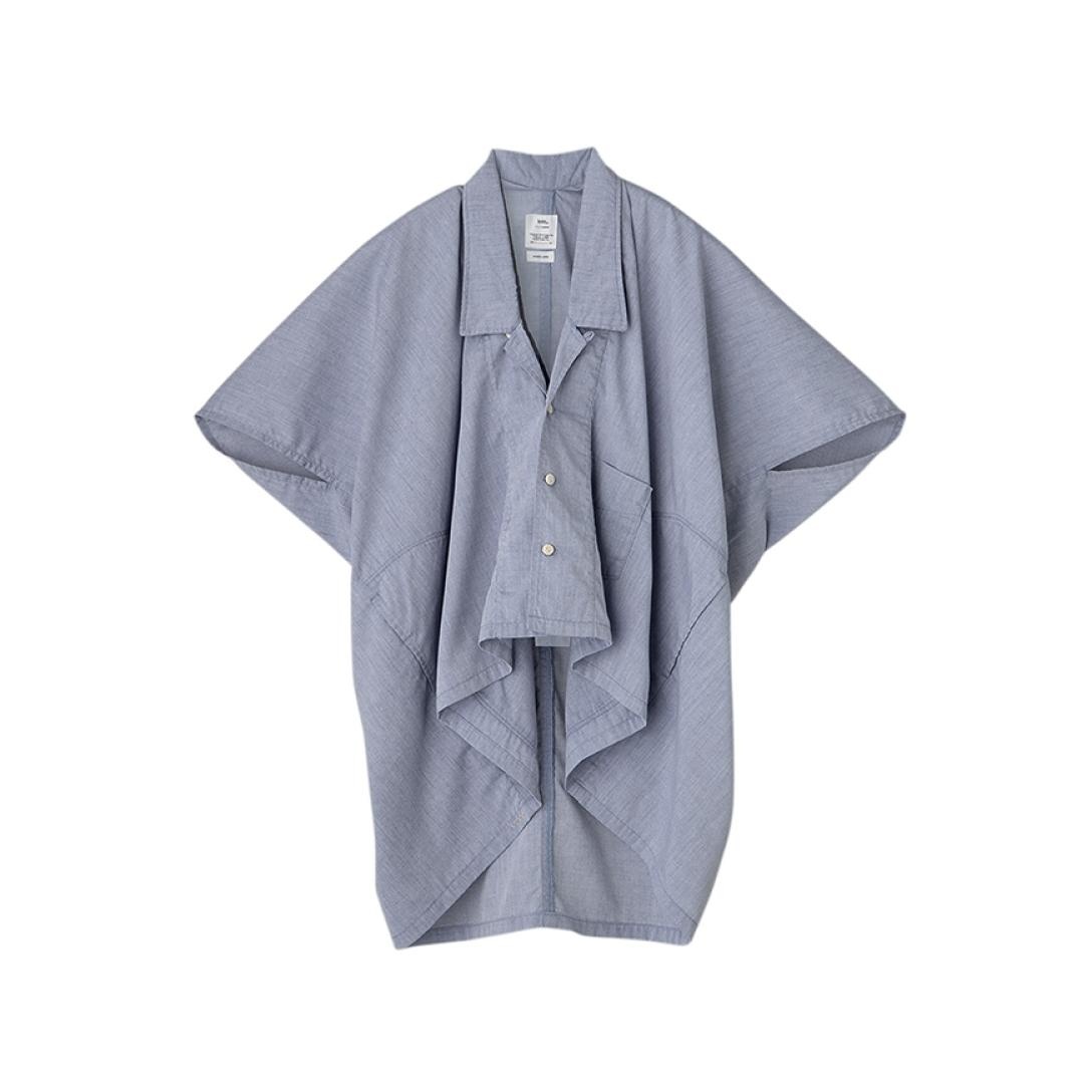 RUANA BLOUSE CHAMBRAY NAVY - 1