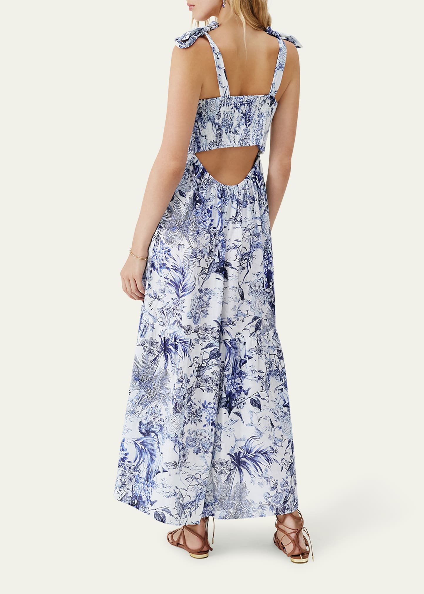 Posie Tiered Maxi Dress - 3