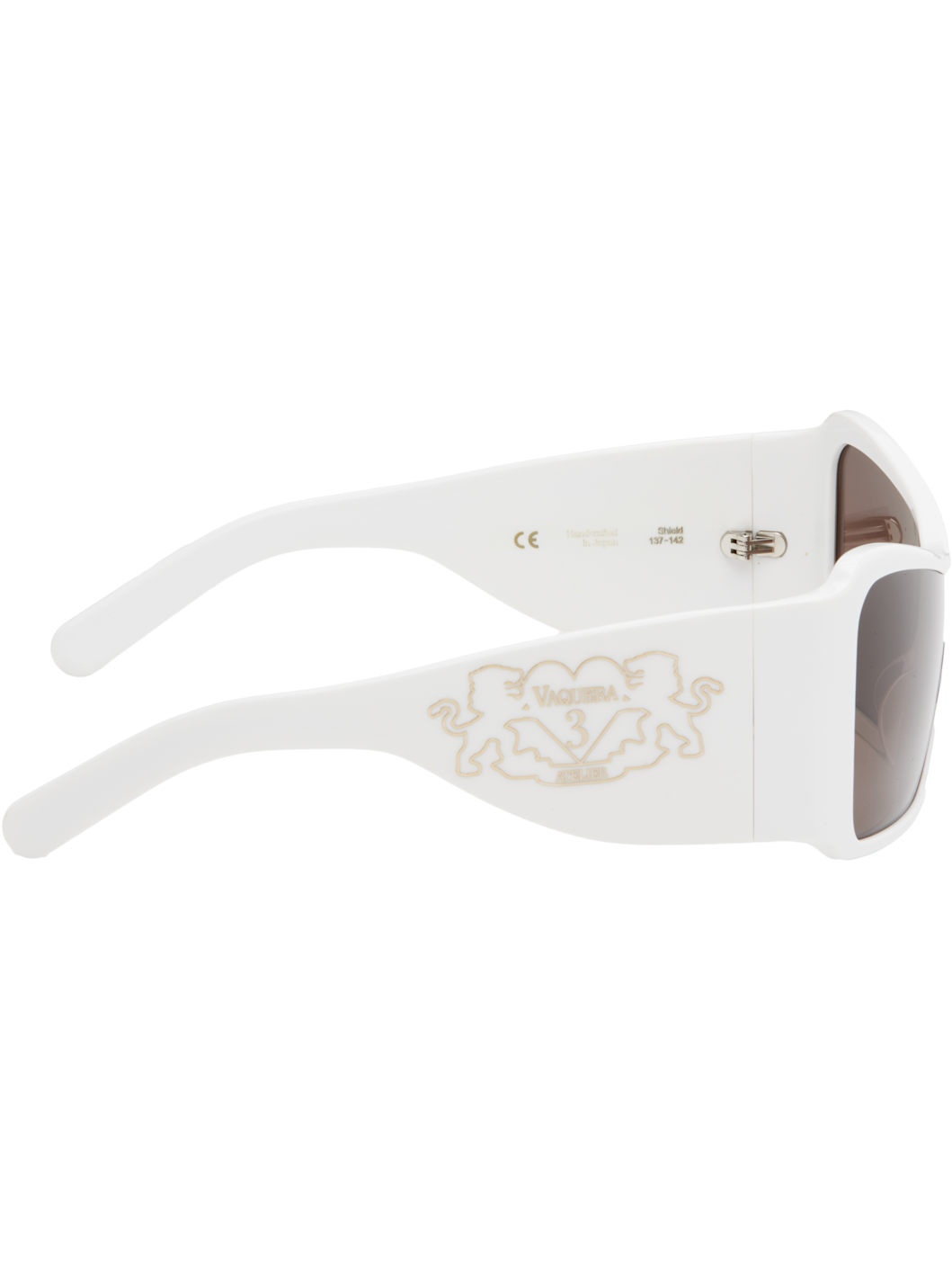 White Shield Sunglasses - 2