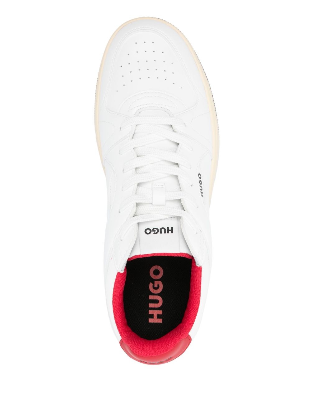 logo-patch sneakers - 4