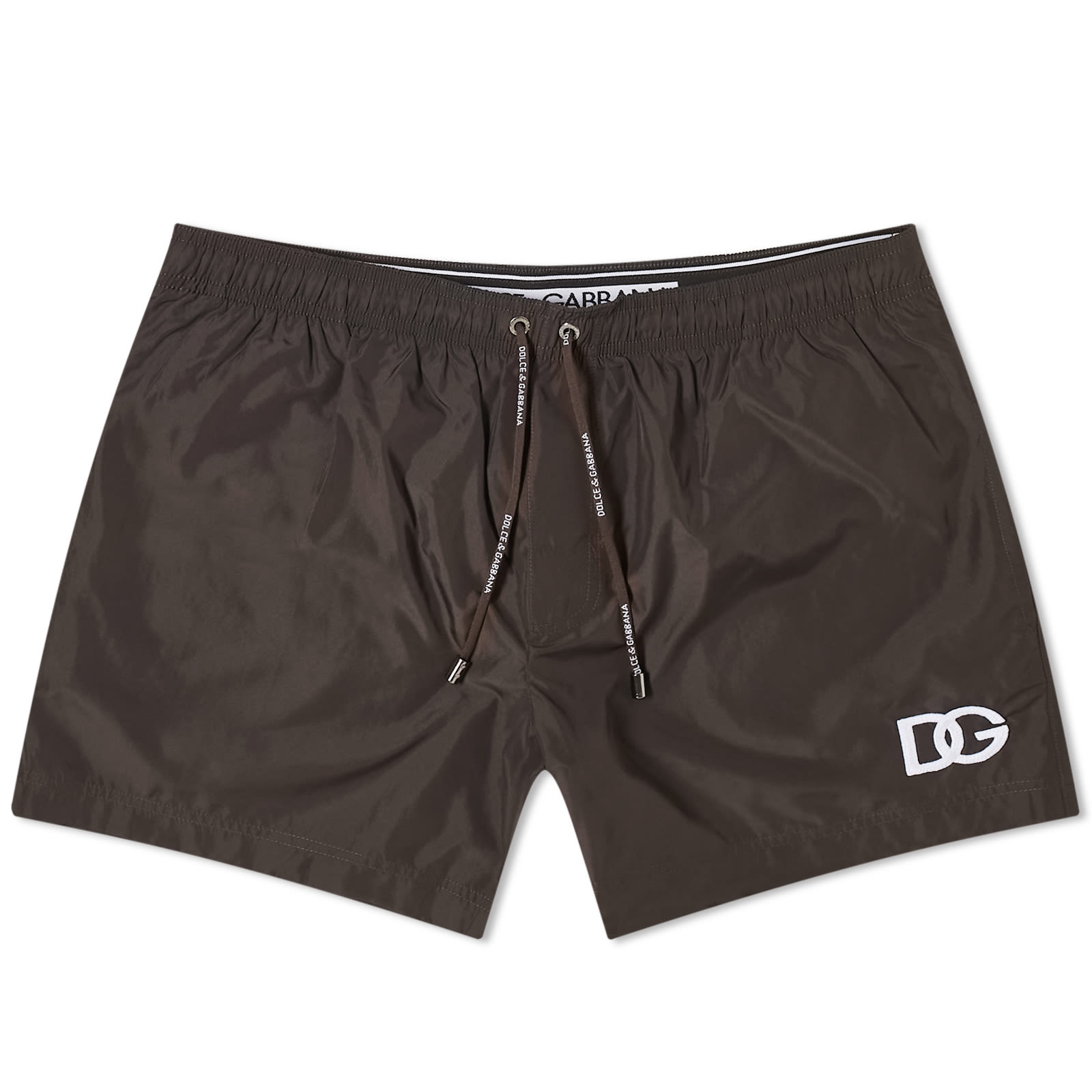 Dolce & Gabbana Monogram Logo Swim Shorts - 1