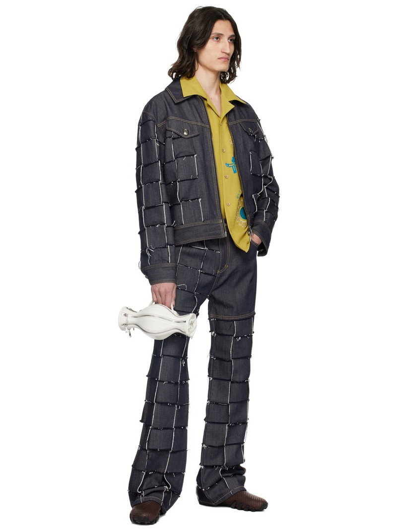 Andersson Bell Indigo New Patchwork Denim Jacket outlook