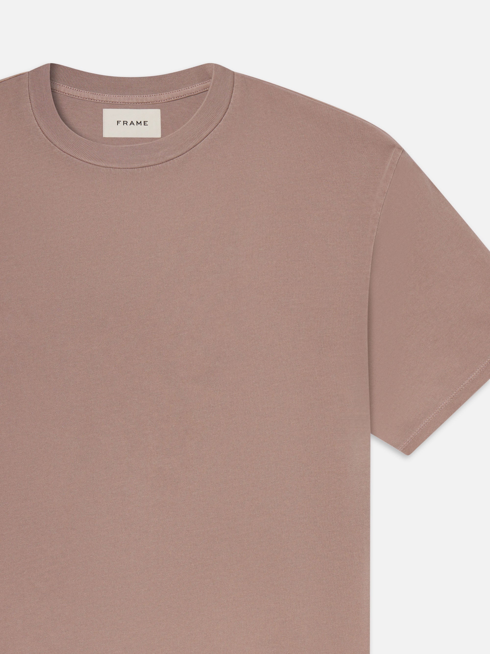 Relaxed Tee in Dusty Pink - 2