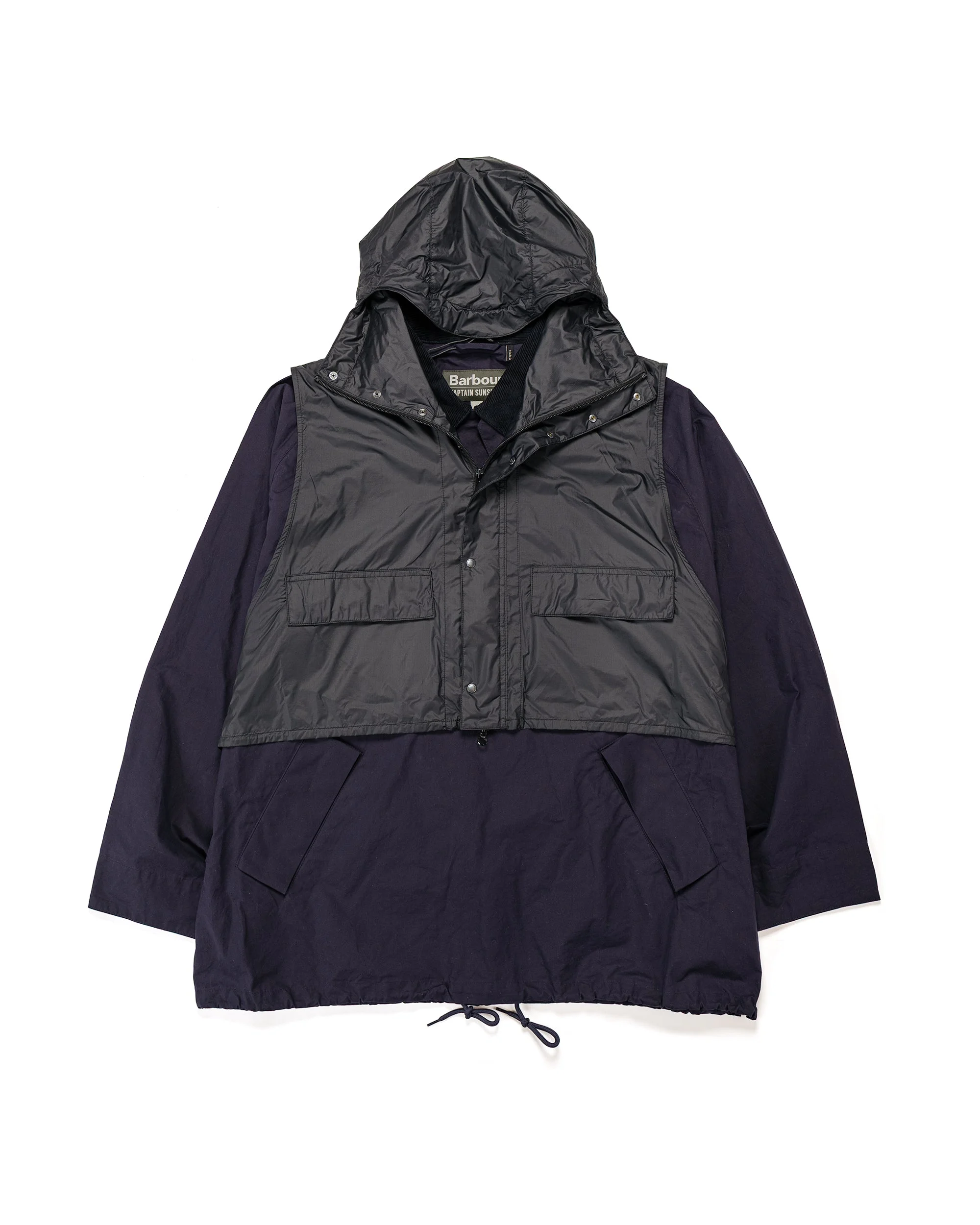 KAPTAIN SUNSHINE Transport Smock Casual Jacket Dark Indigo - 1