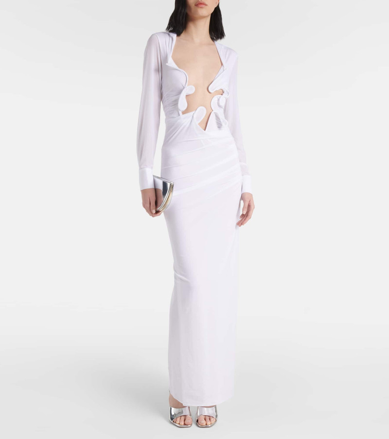 CHRISTOPHER ESBER Venus Plunge jersey maxi dress outlook