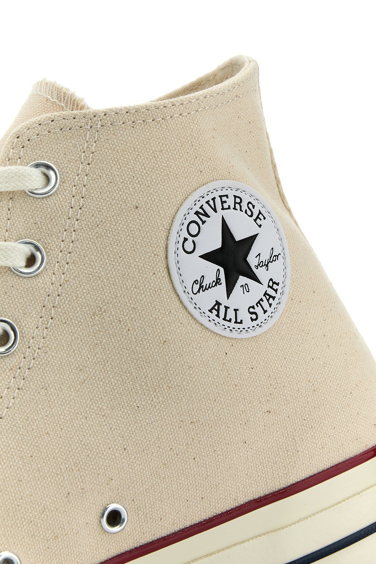 Sand canvas Chuck Taylor HI sneakers - 4
