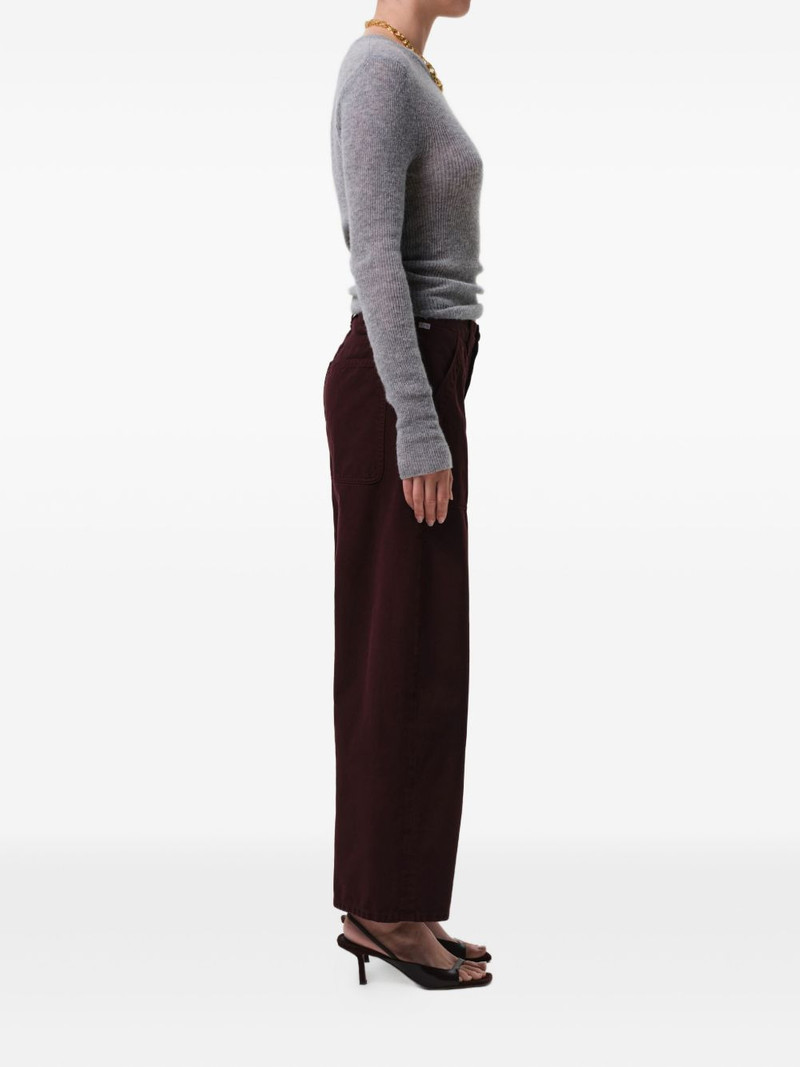 cargo-pockets wide-leg jeans 3