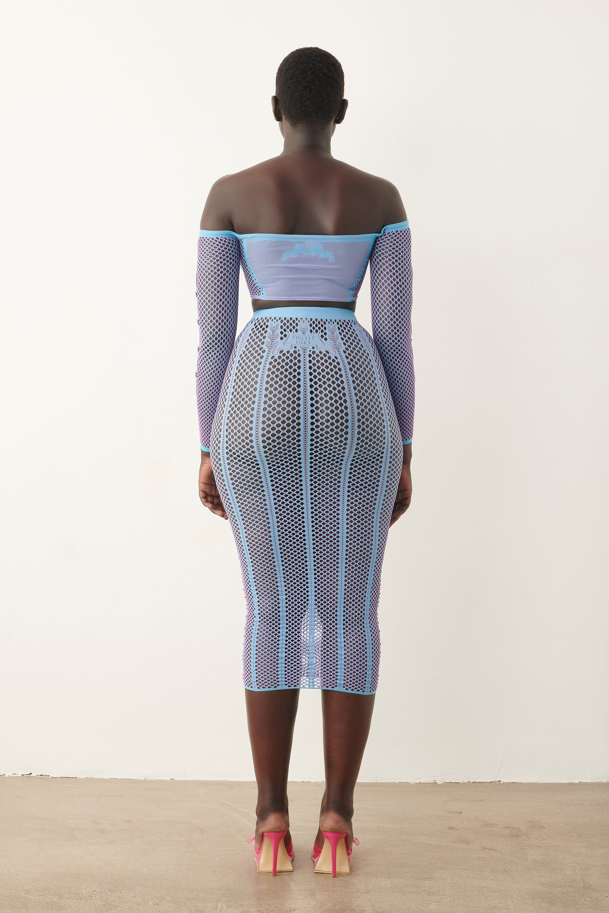 FORTUNE SKIRT CRYPTO BLUE - 4