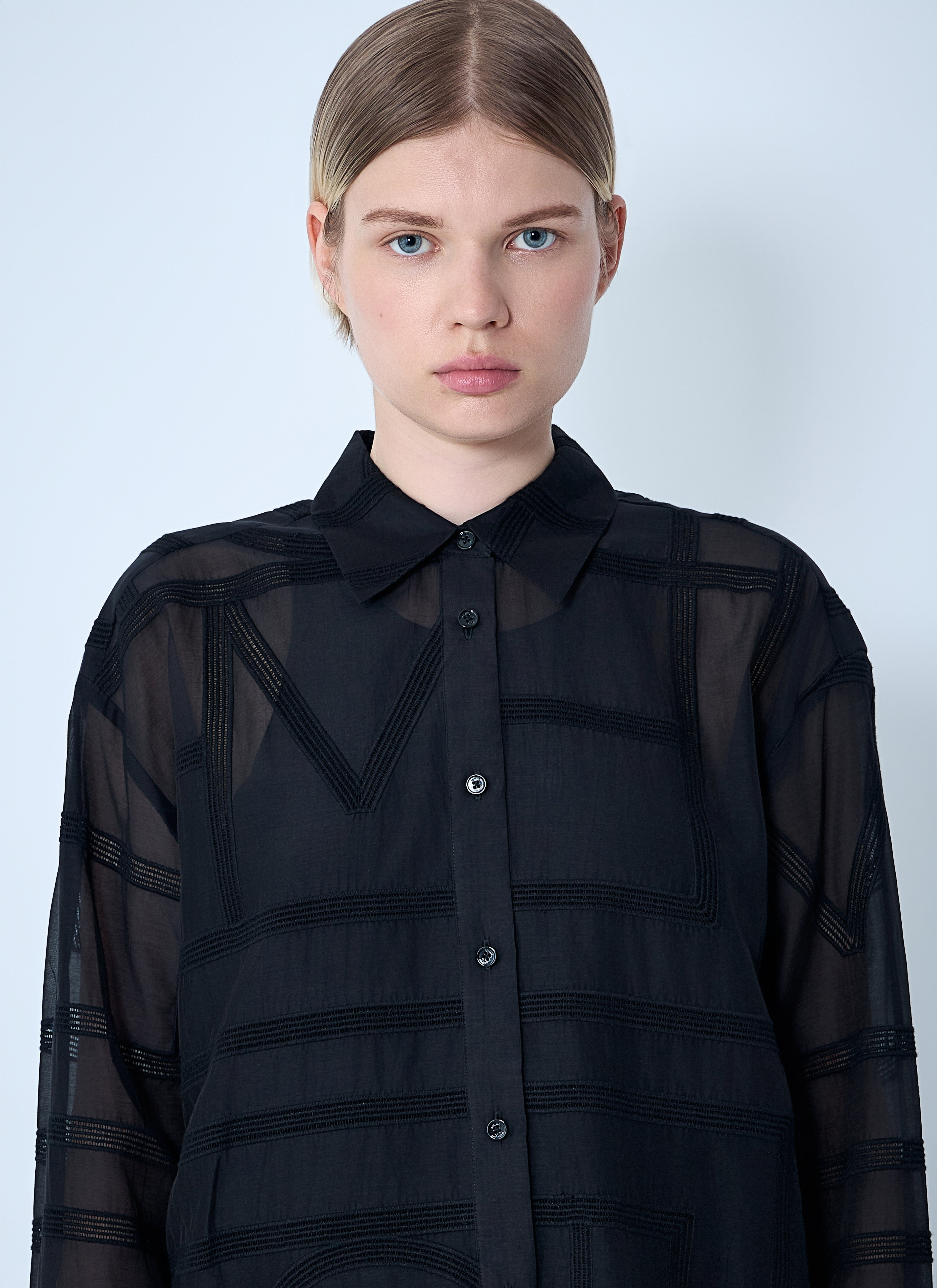 Toteme Women Classic Crochet Shirt - 5
