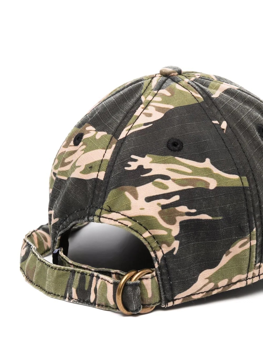 tiger camouflage-print baseball cap - 2