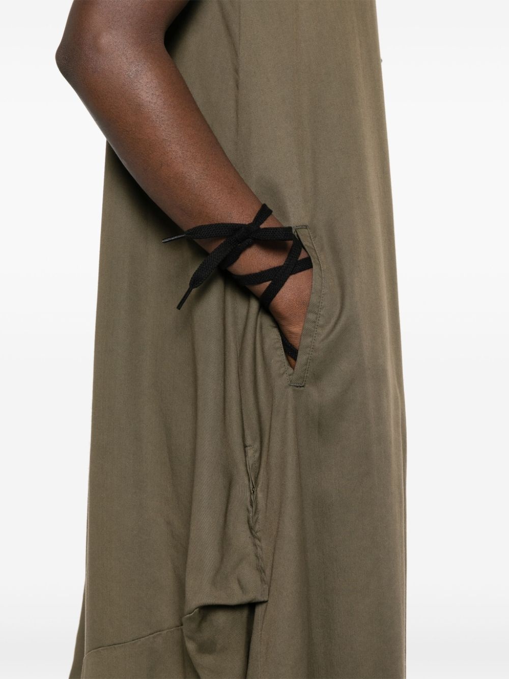 V-neck sleeveless maxi dress - 5