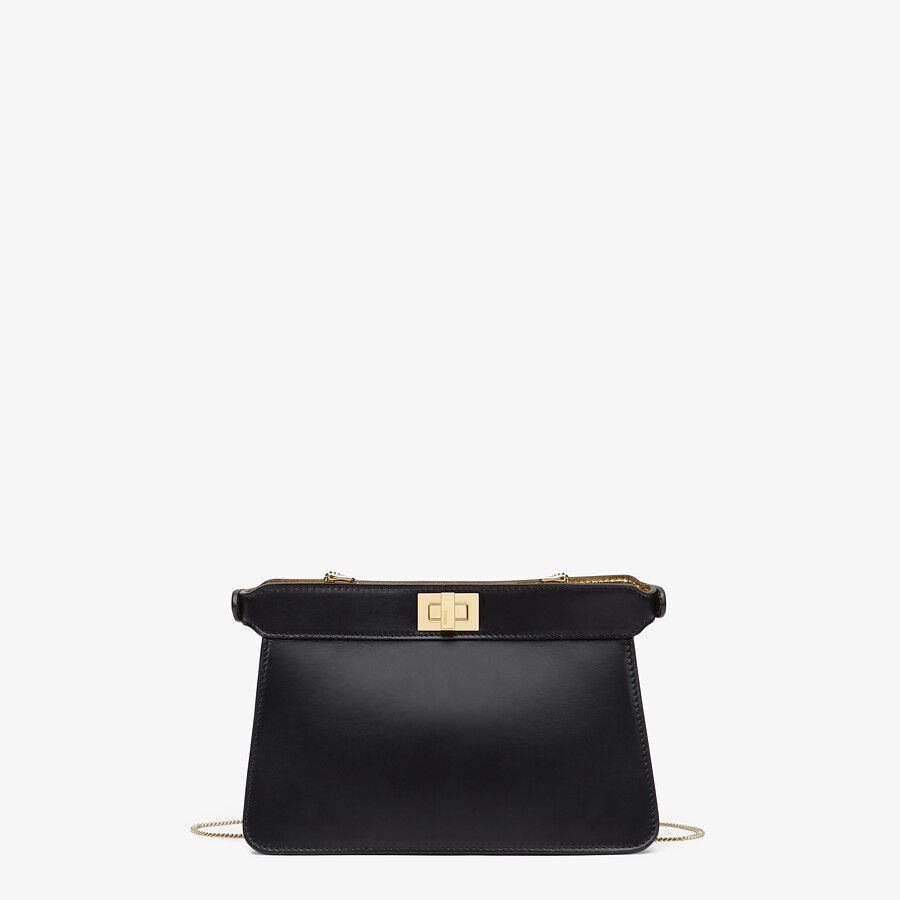 Black nappa leather bag - 3