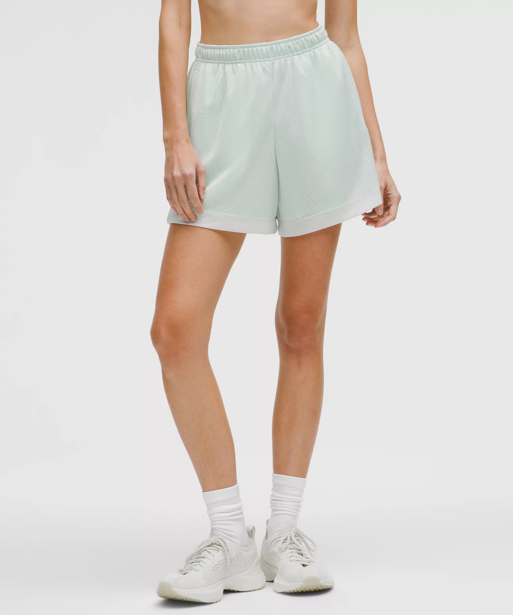 Double-Layered Mesh Mid-Rise Short 5" - 4