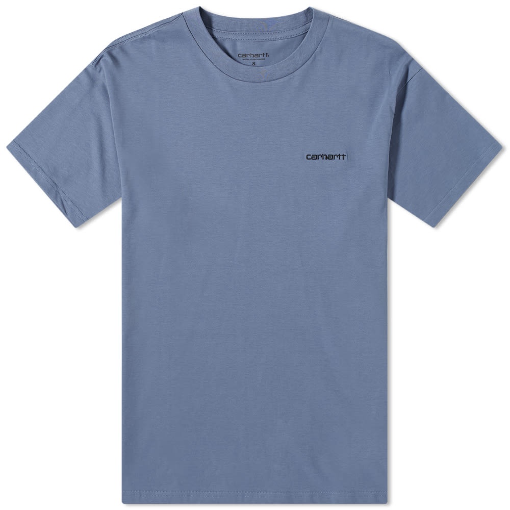 Carhartt WIP Script Embroidered Tee - 1