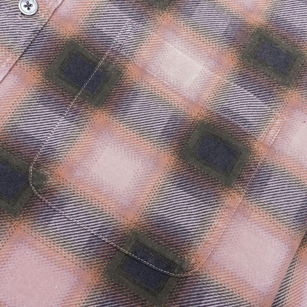 JUNE PLAID SHIRT - ROSE - 3