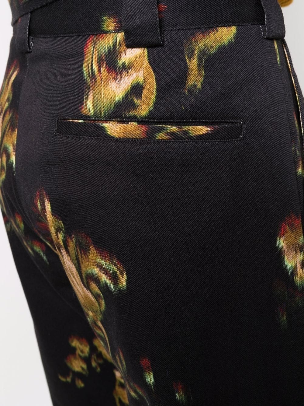 floral-print straight trousers - 5