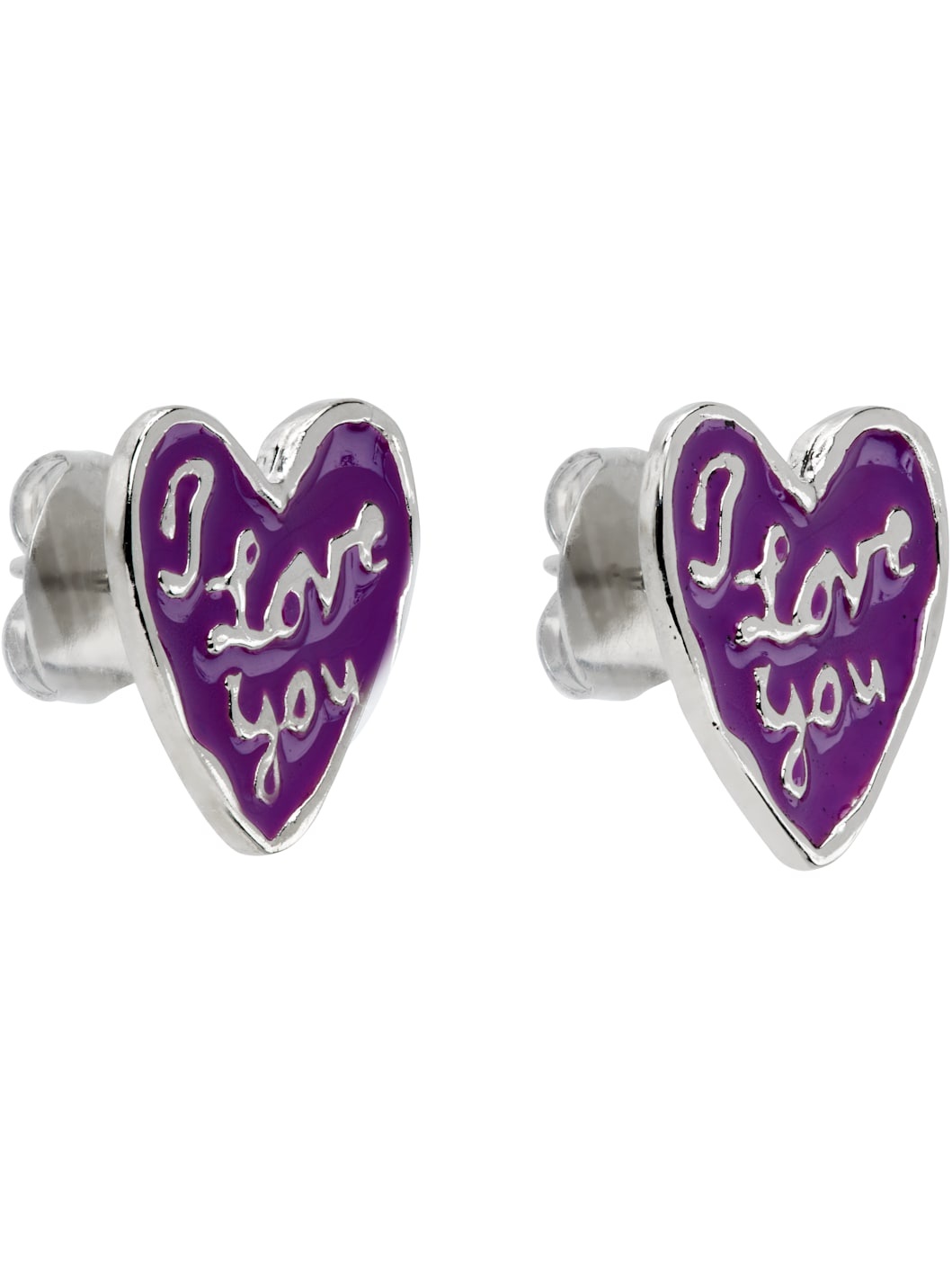 Silver Lovers Earrings - 2