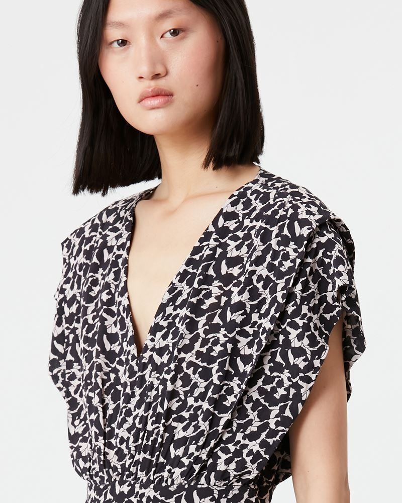 ALMEYA PRINTED MIDI DRESS - 3
