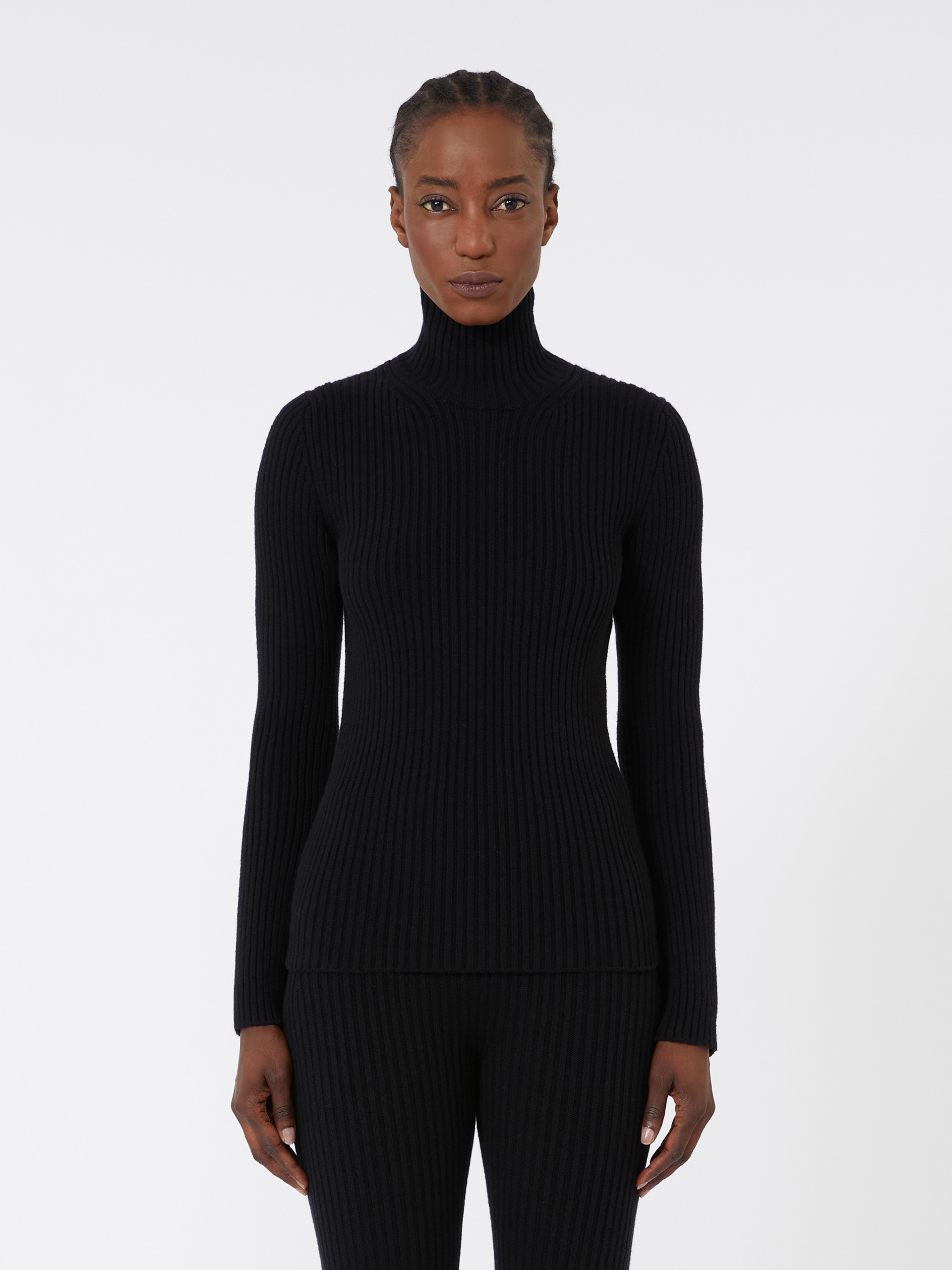 ARAL1234 Wool and cashmere ribbed turtleneck - 3