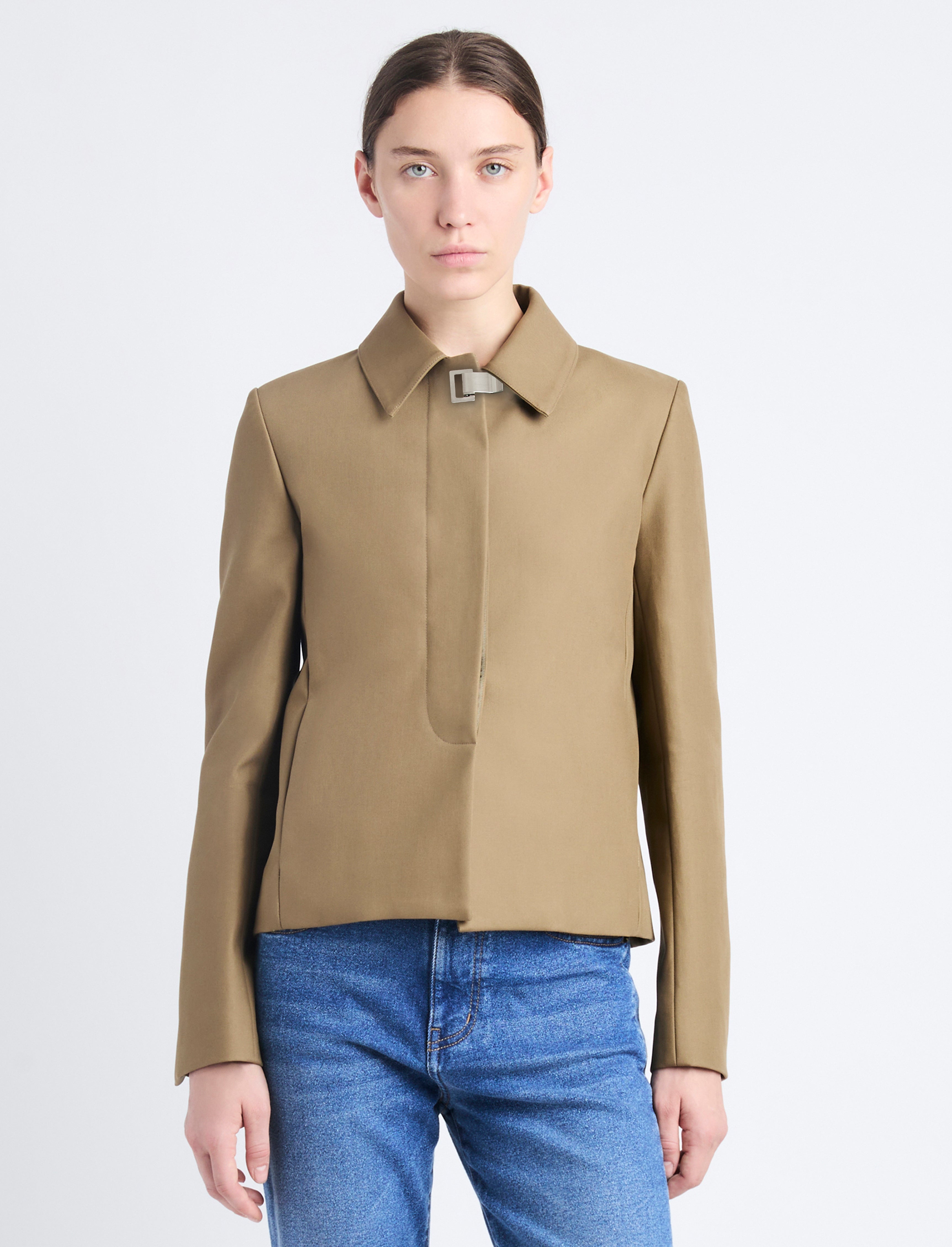 Lana Jacket in Eco Cotton Twill - 2