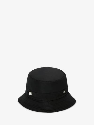Alexander McQueen Women's Padded Bucket Hat in Black outlook
