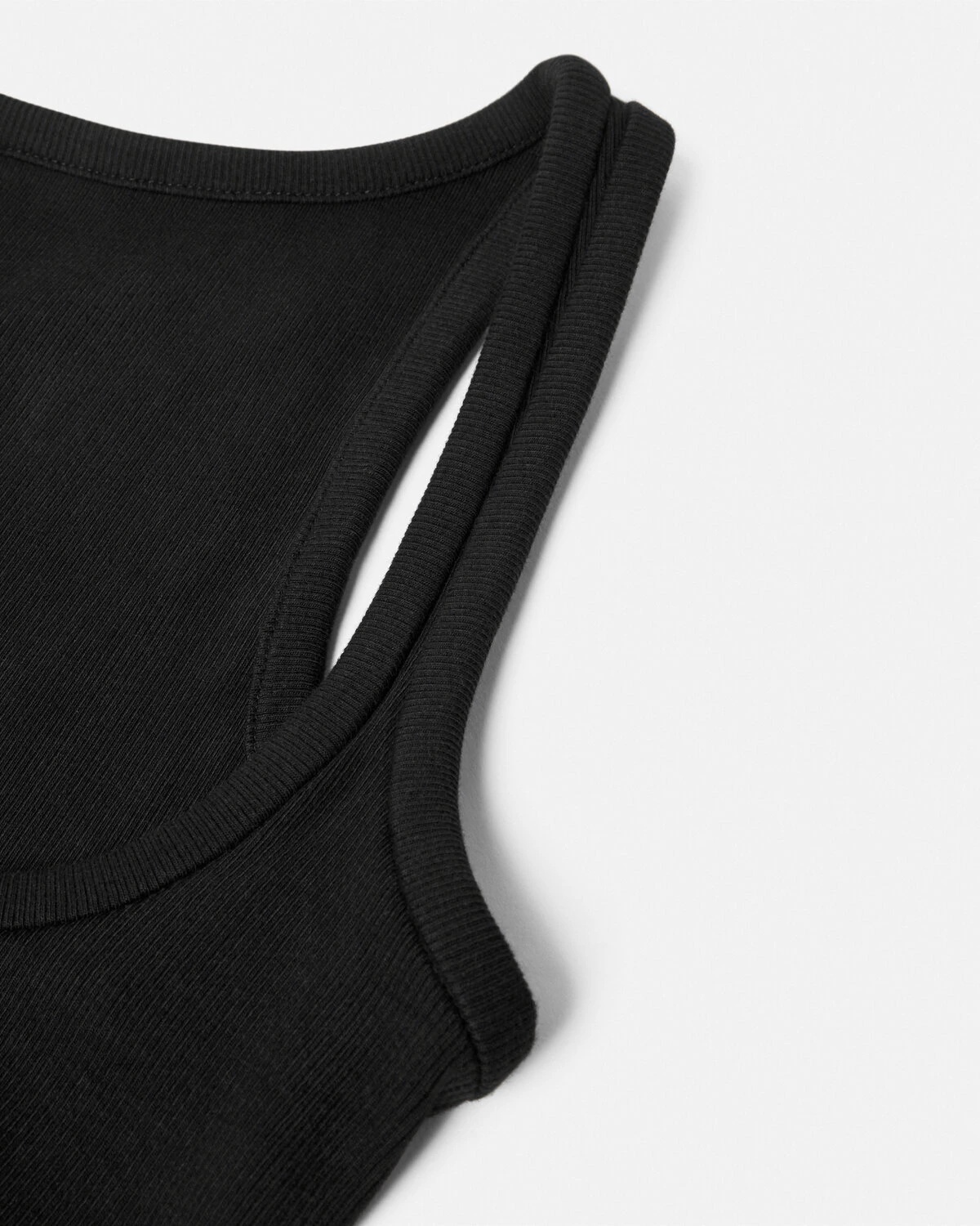 90s Vintage Logo Ribbed Tank Top - 4