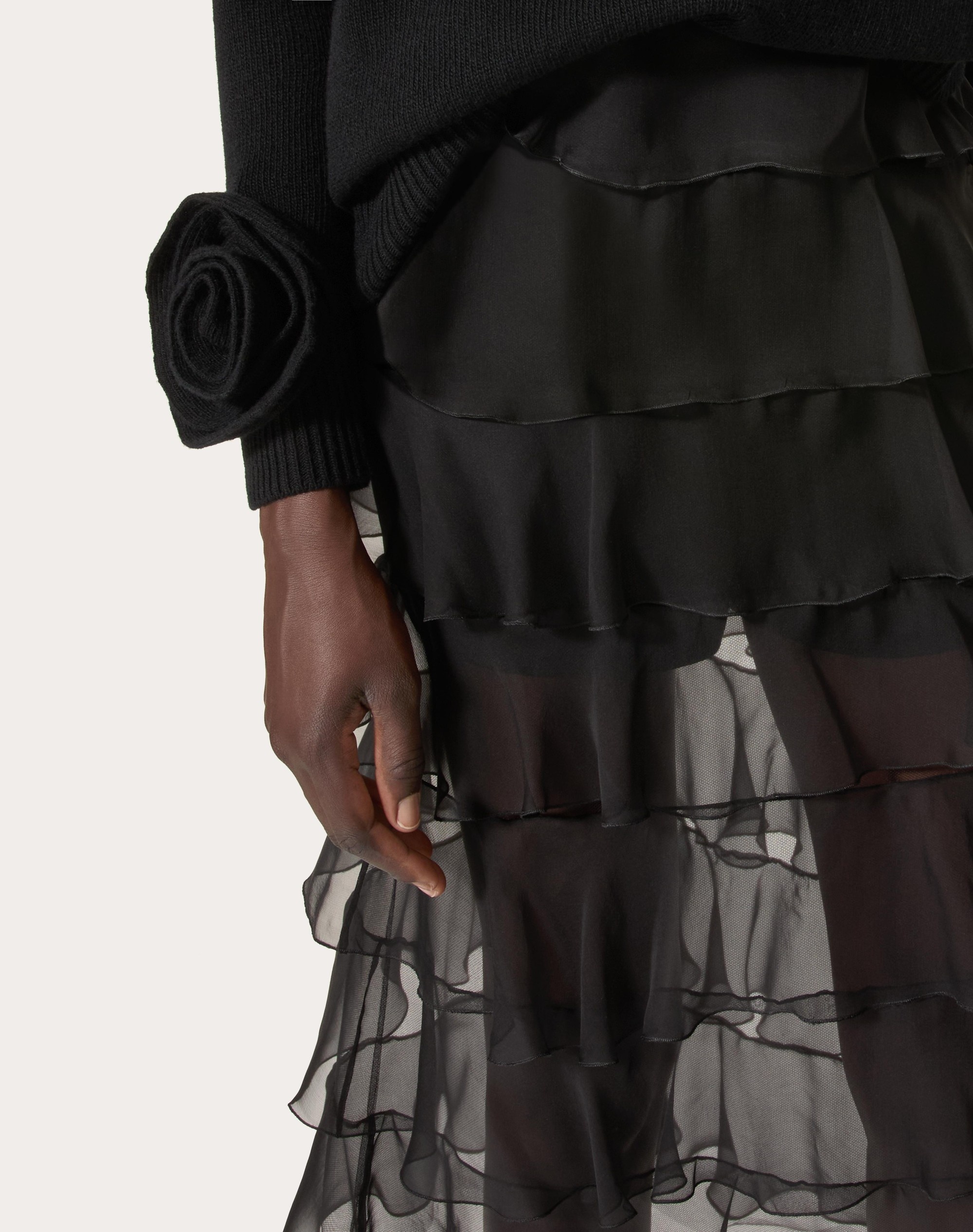 CHIFFON SKIRT - 5