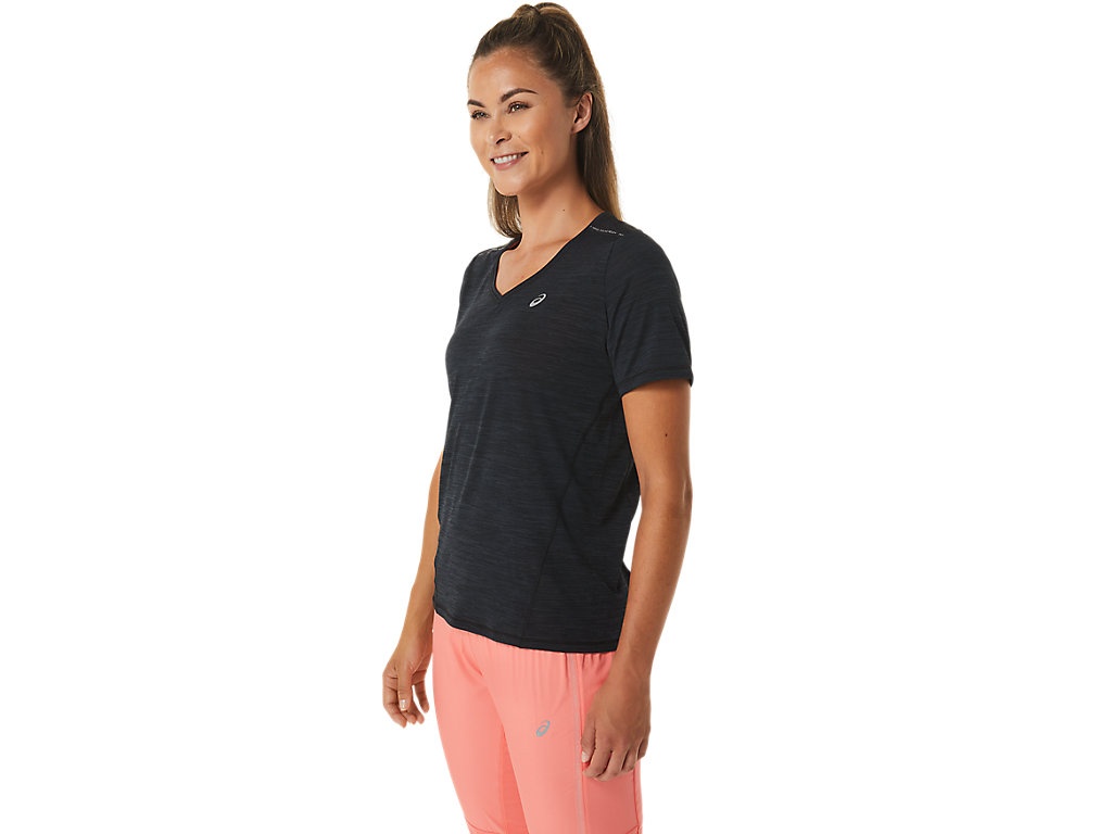 WOMEN'S RACE V-NECK SHORT SLEEVE TOP - 3