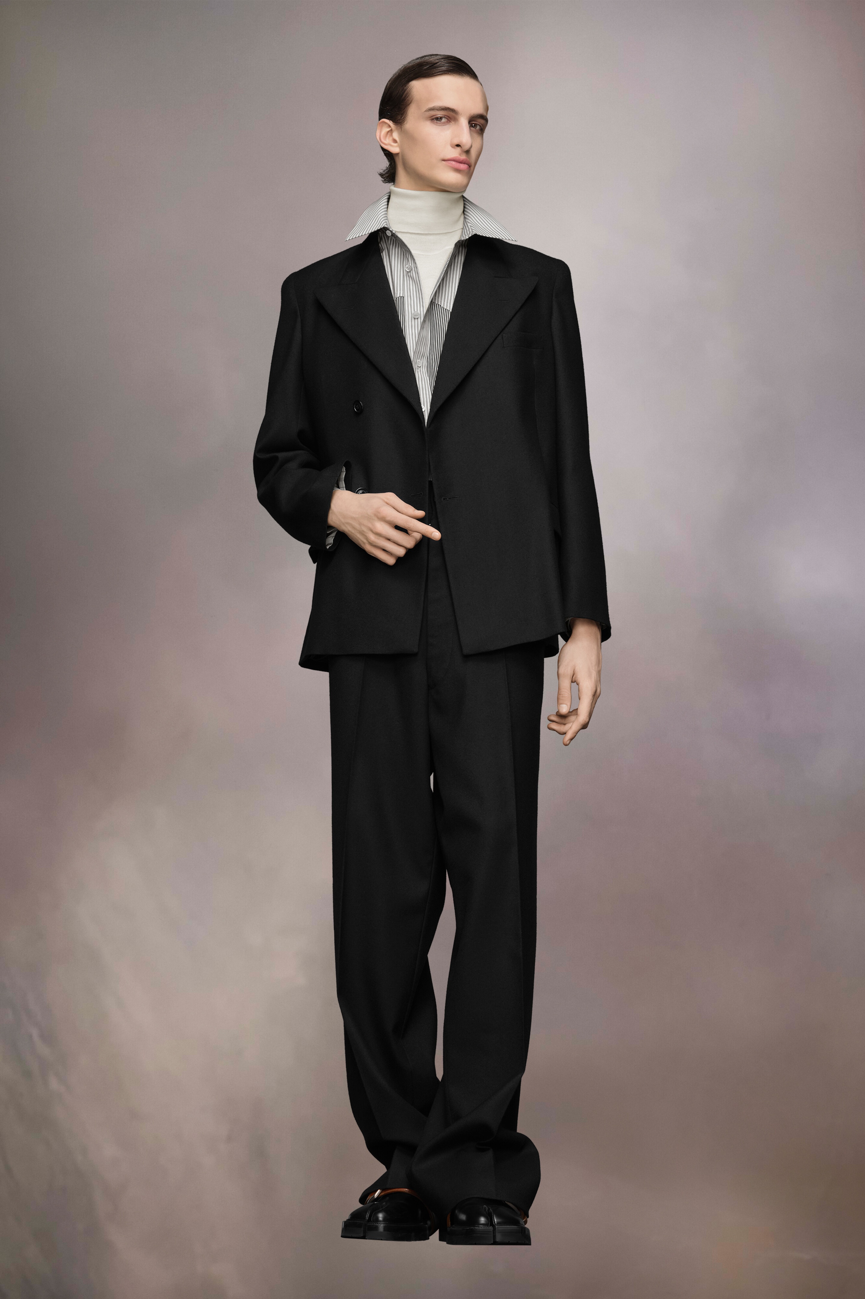 Barathea Wool Suit Jacket - 3