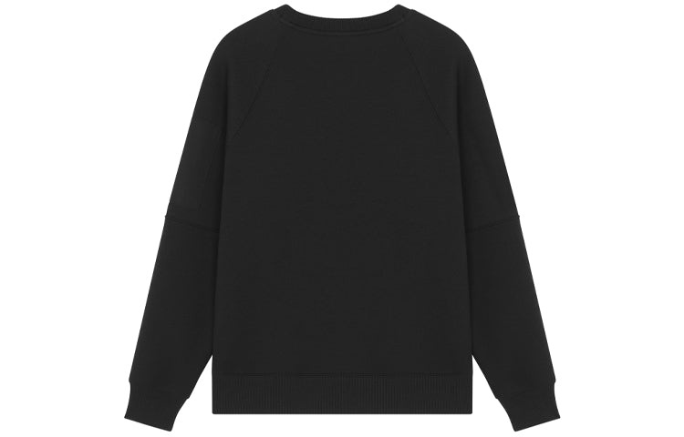 New Balance Men's New Balance Logo Printing Round Neck Pullover Black AMT21359-BK - 2