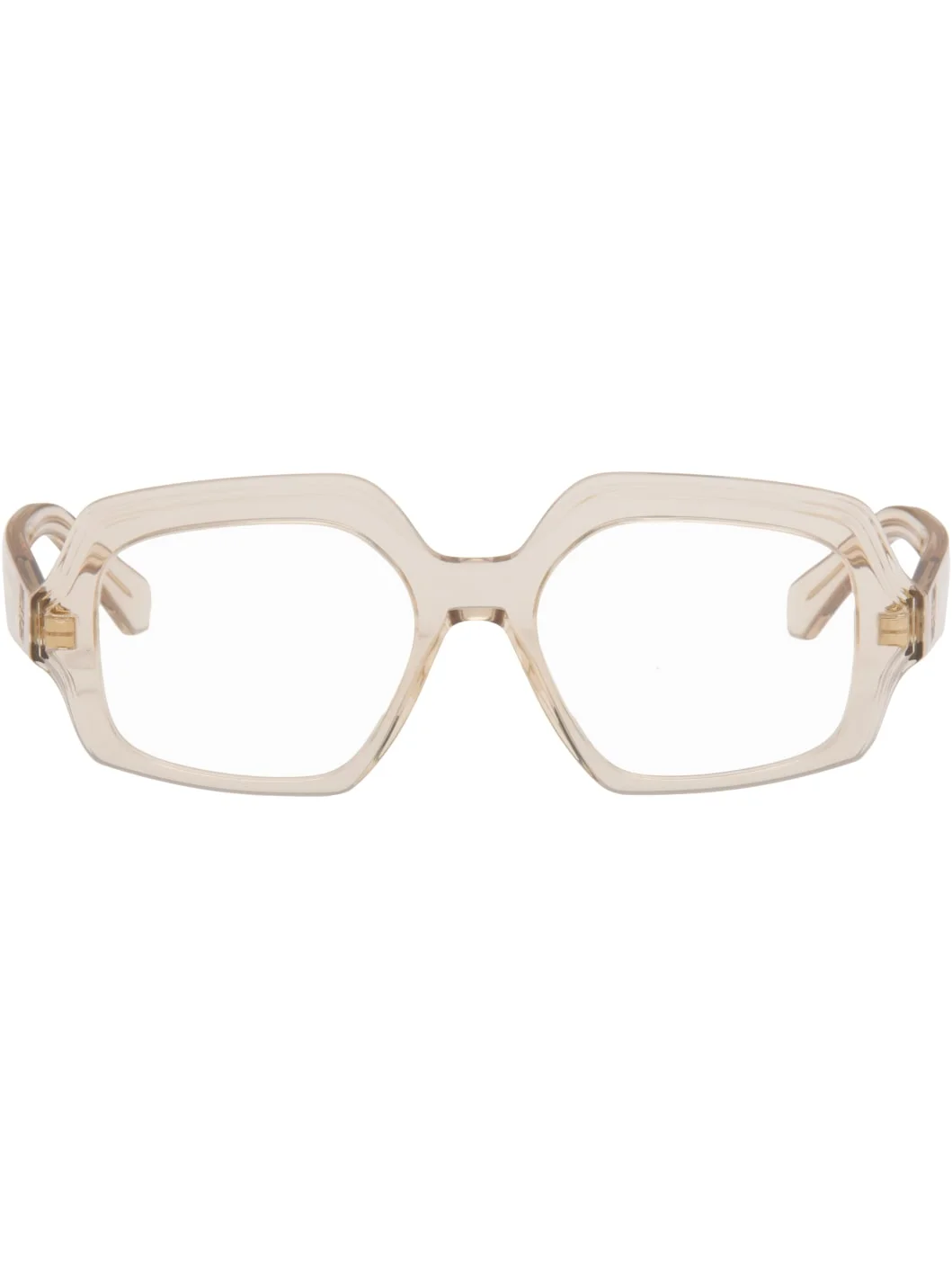 Beige Anagram Glasses - 1