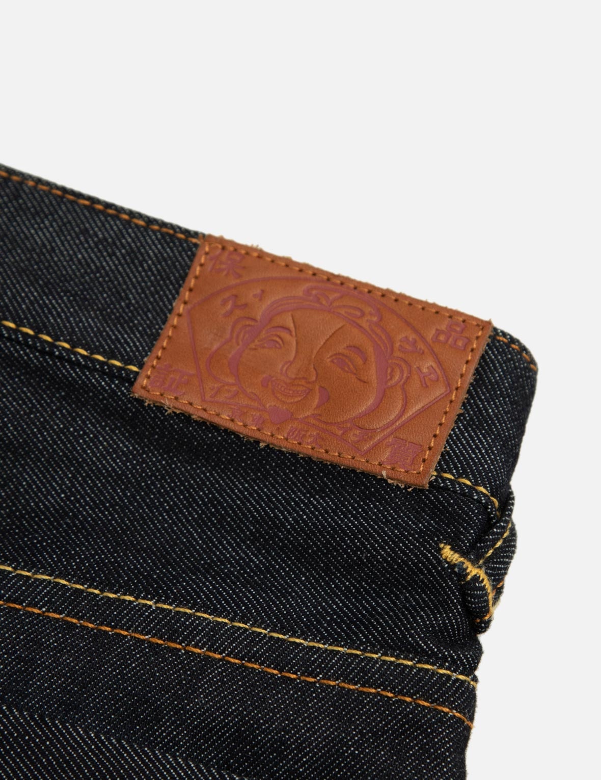 FOIL PRINT DAICOCK WITH RHINESTONE WID LEG JEANS - 12
