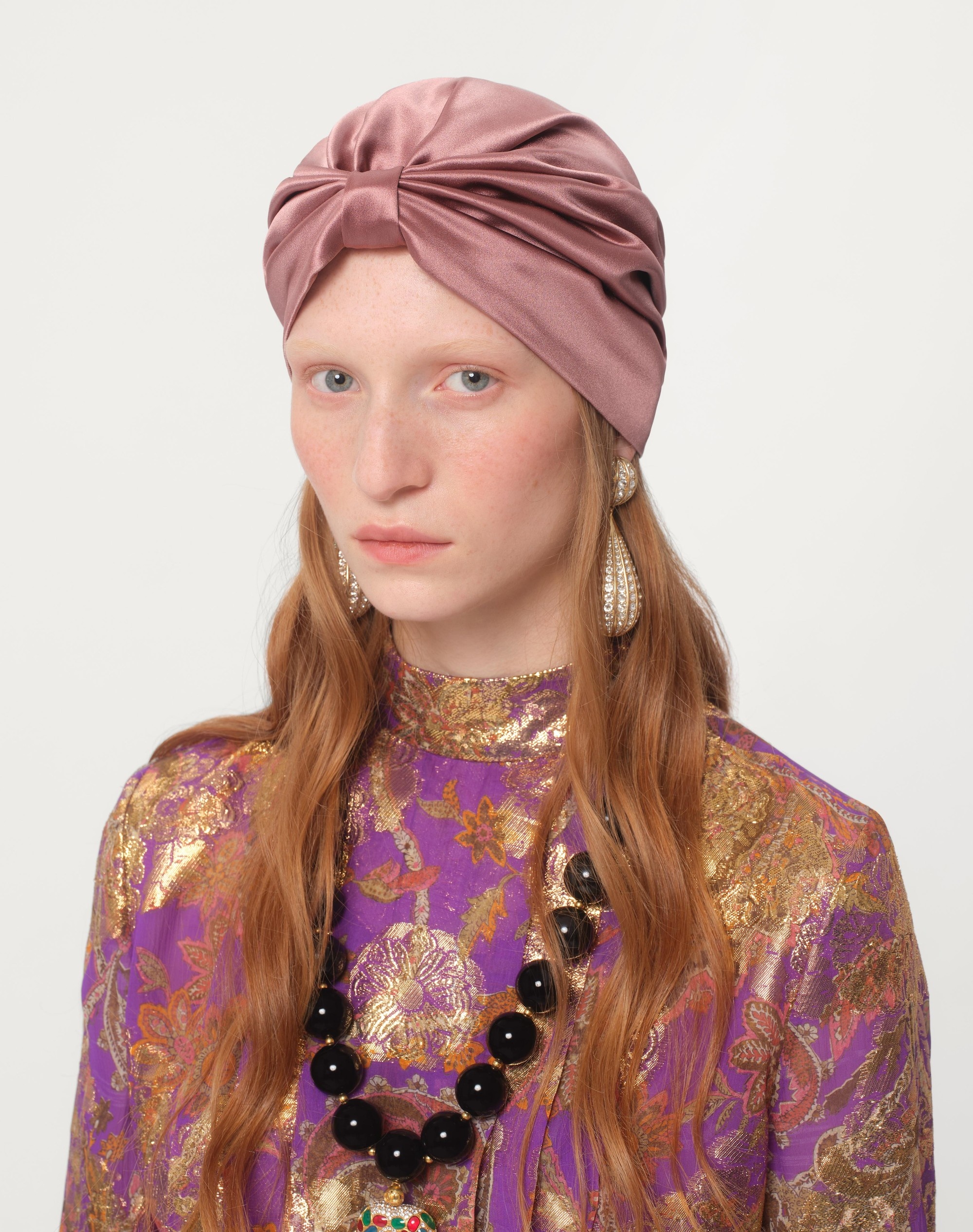 SILK TURBAN SCARF - 2