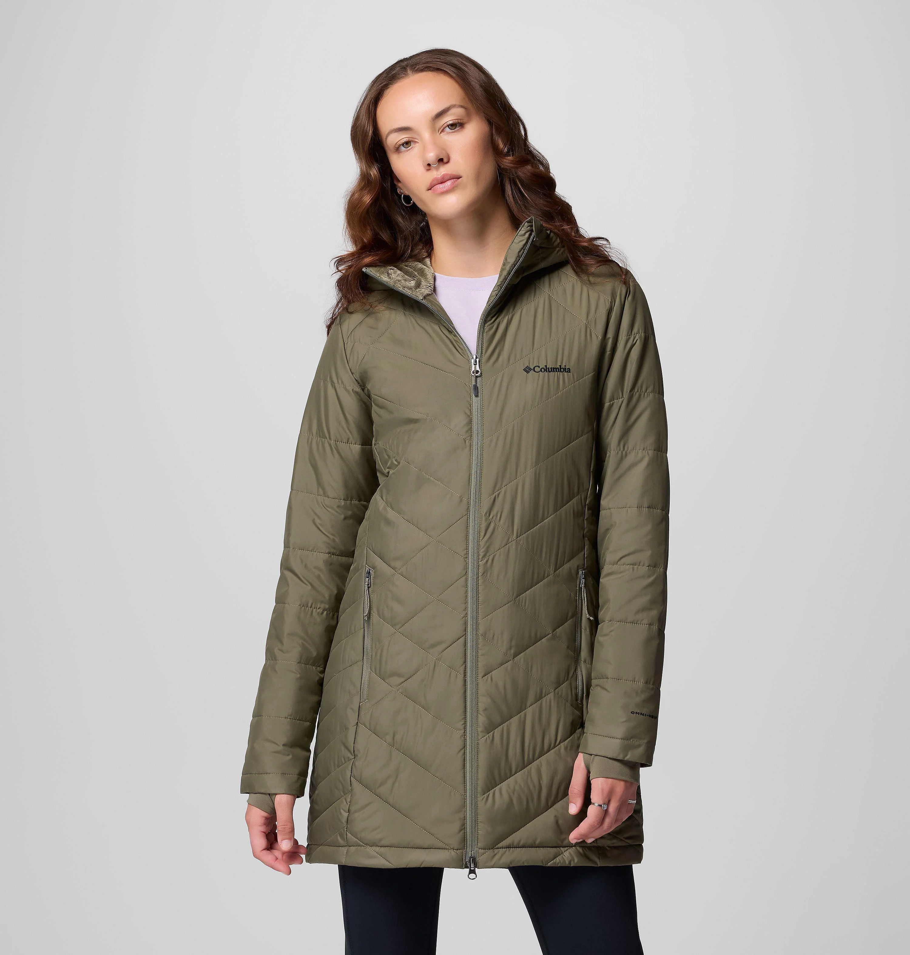 Women's Heavenly Long Hooded Jacket - 1