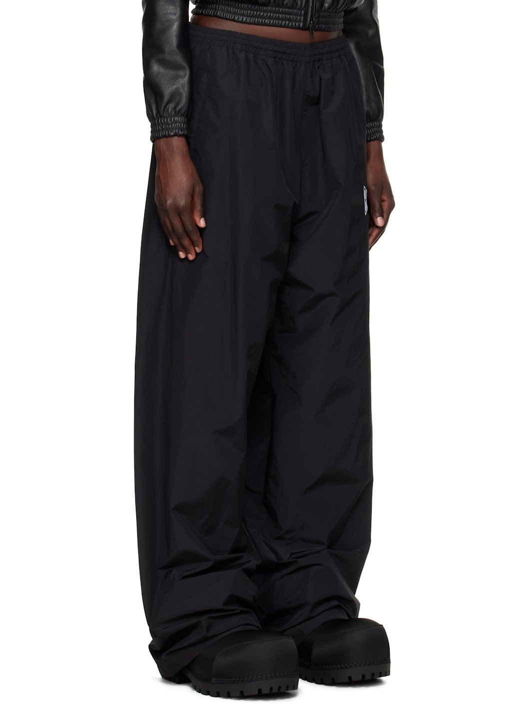 Black 'Balenciaga Boxing' Track Pants - 2