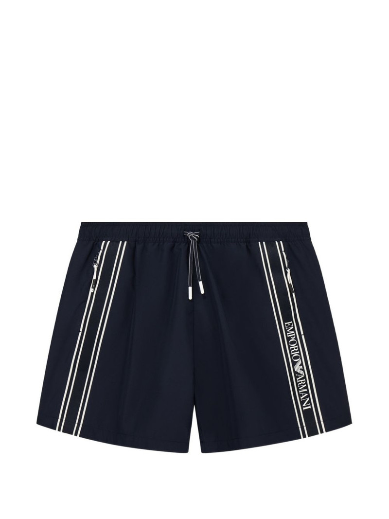 side-stripe swim shorts 1