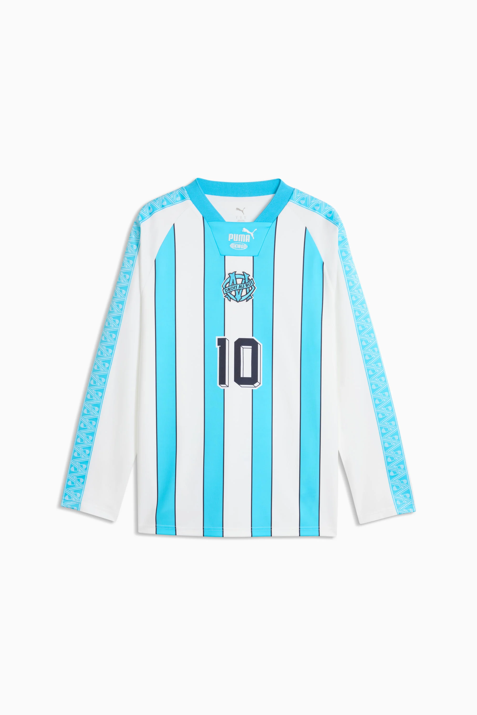 Olympique de Marseille Men's Relaxed Soccer Jersey - 1