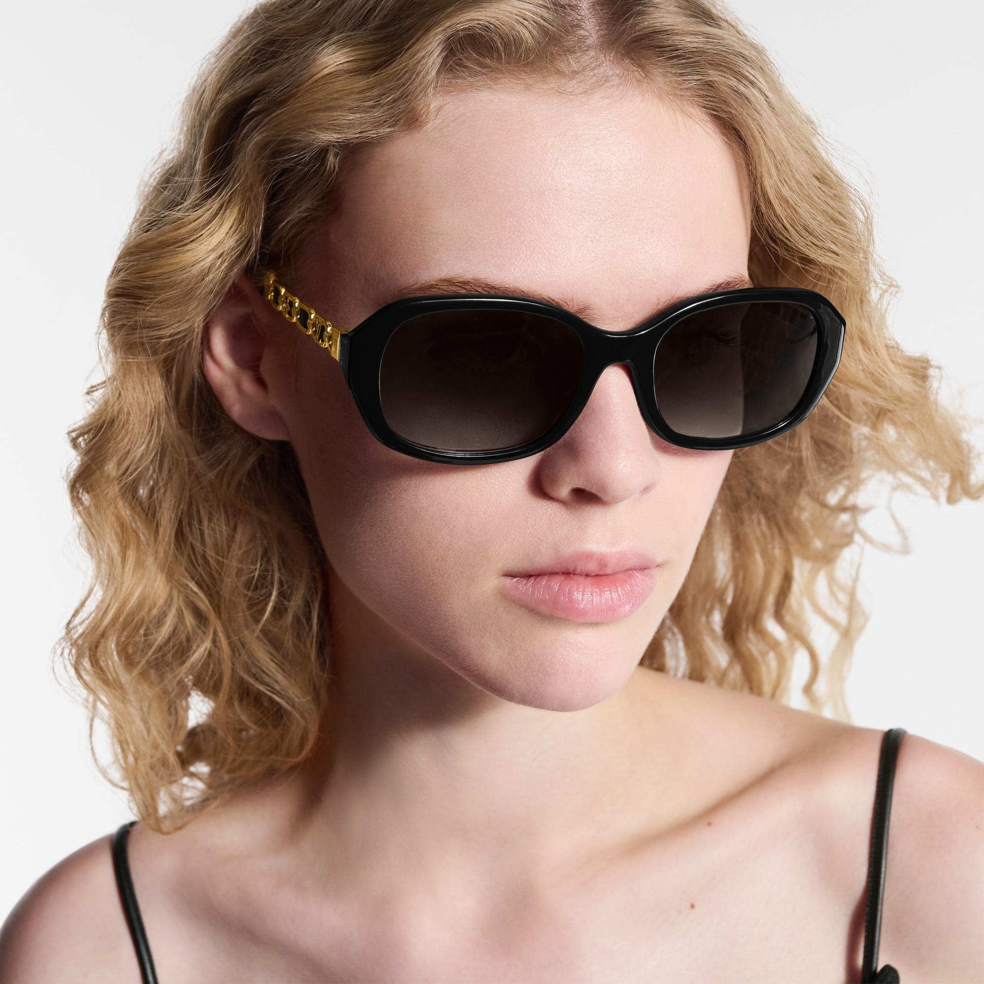 My LV Chain Braided Oval Sunglasses - 4