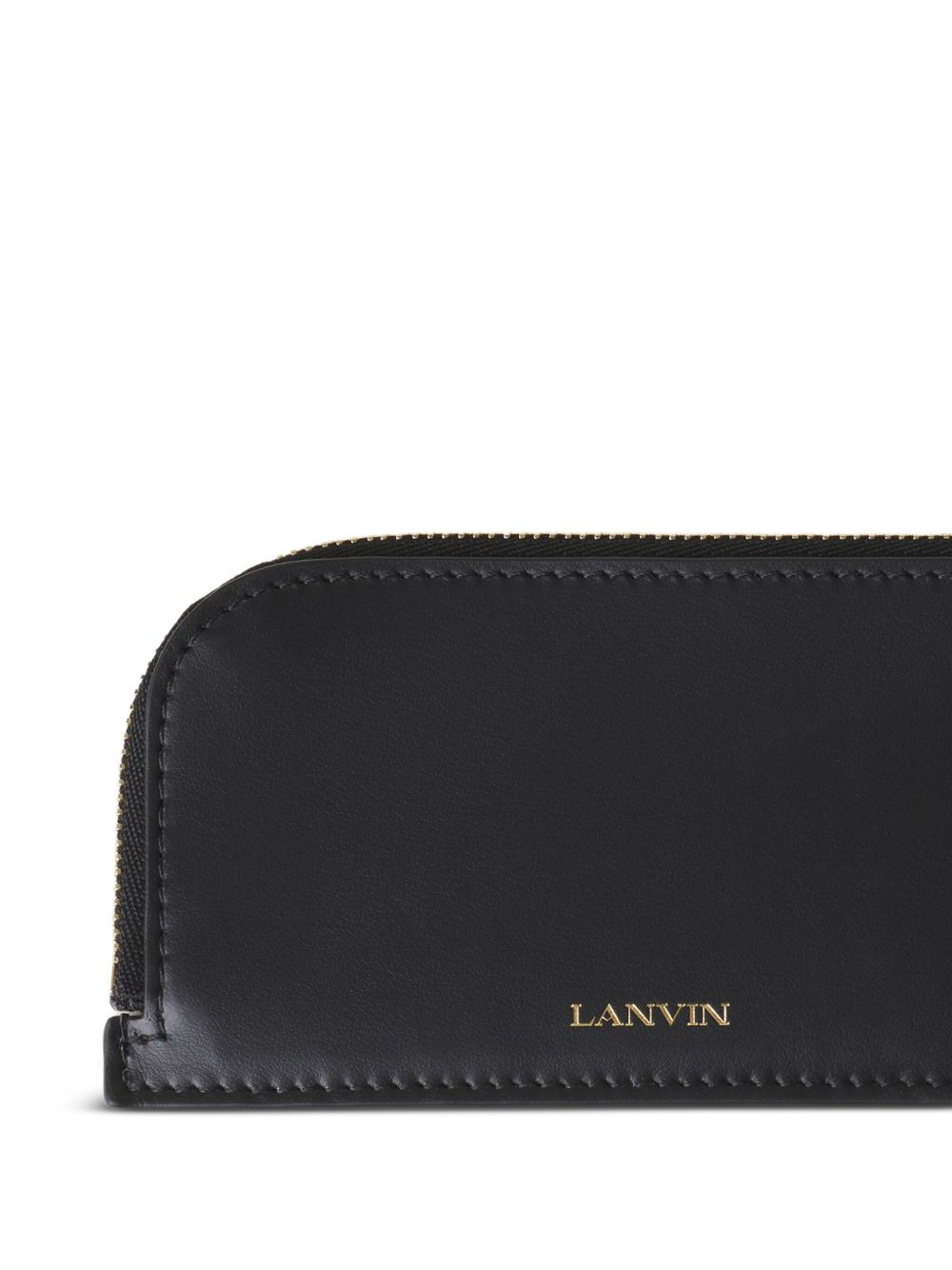 zip-around leather wallet - 3