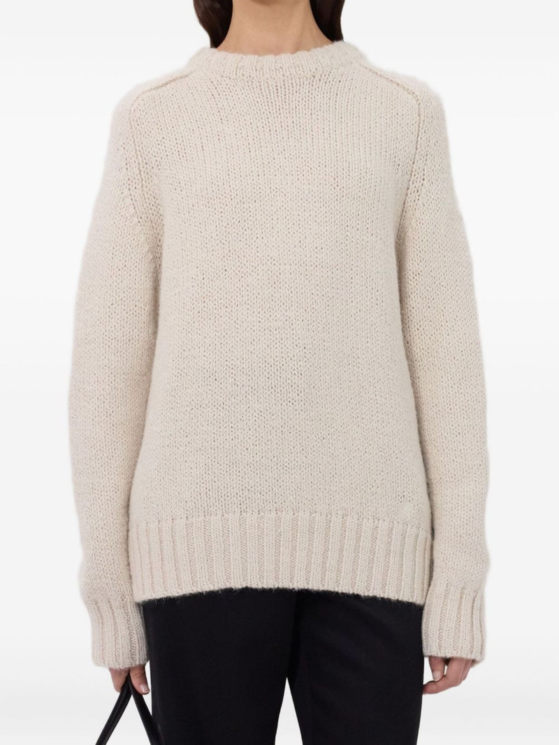 Loulou de Saison ribbed crew-neck sweater outlook