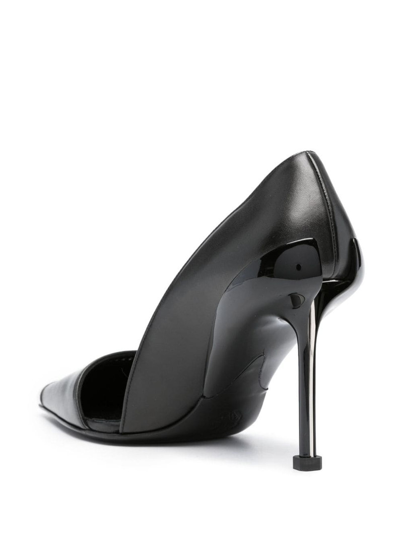 Punk 105mm leather pumps 3