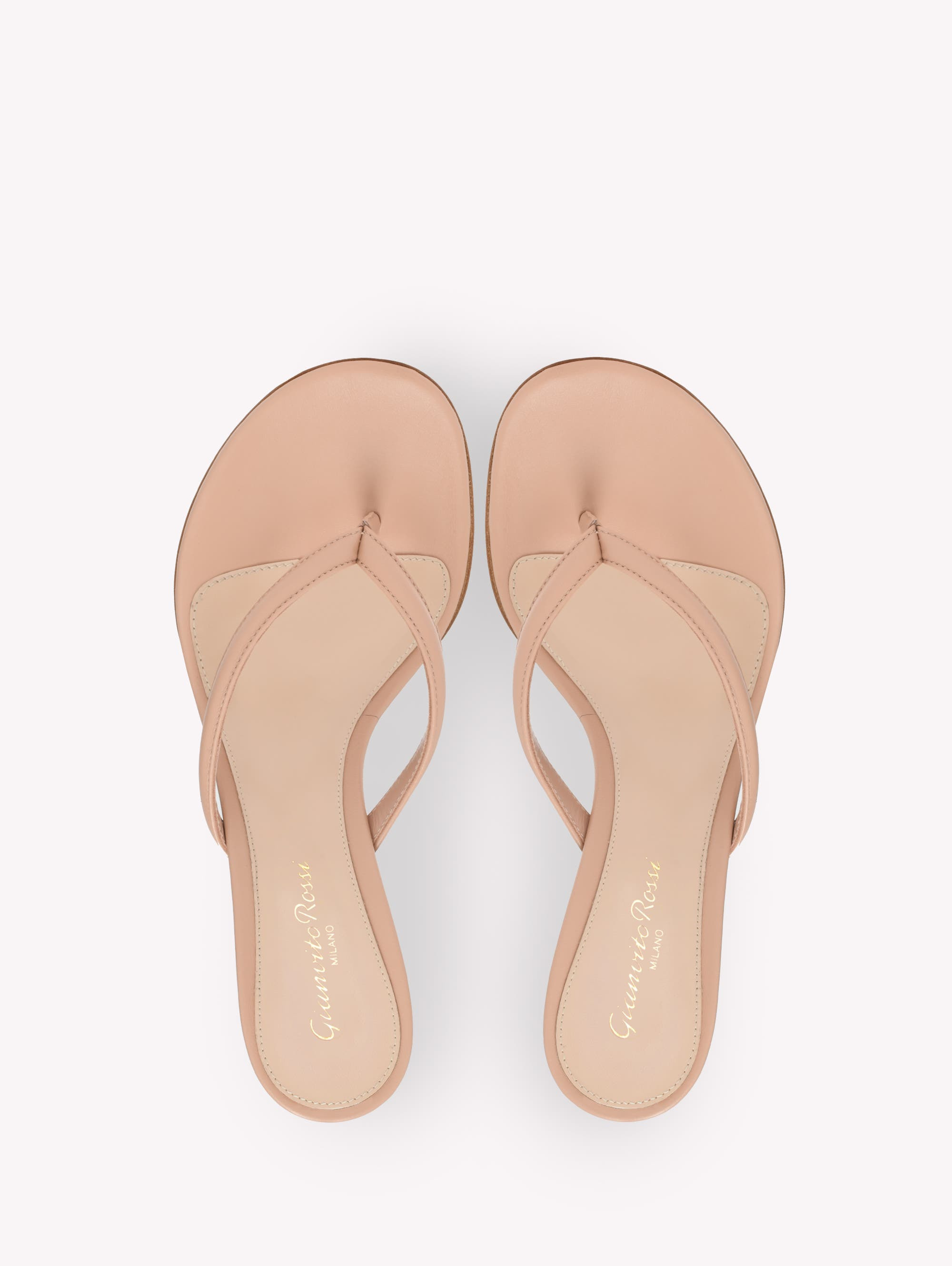 Gianvito Rossi Calypso Sandals in Pink Nappa at Nordstrom - 3
