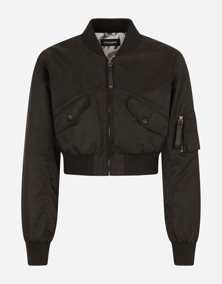 Nylon bomber jacket - 3