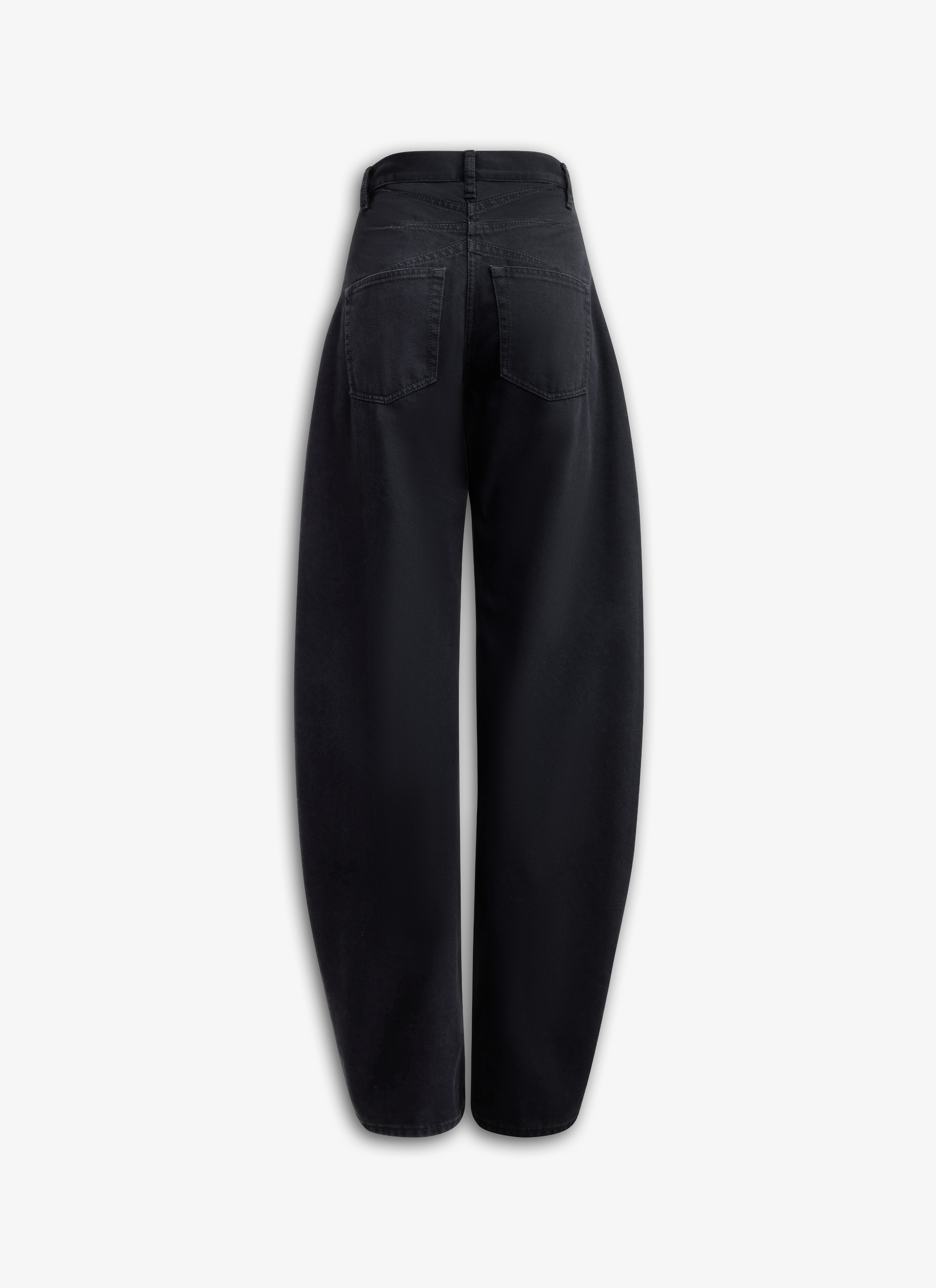 ROUND JEANS IN DENIM - 2