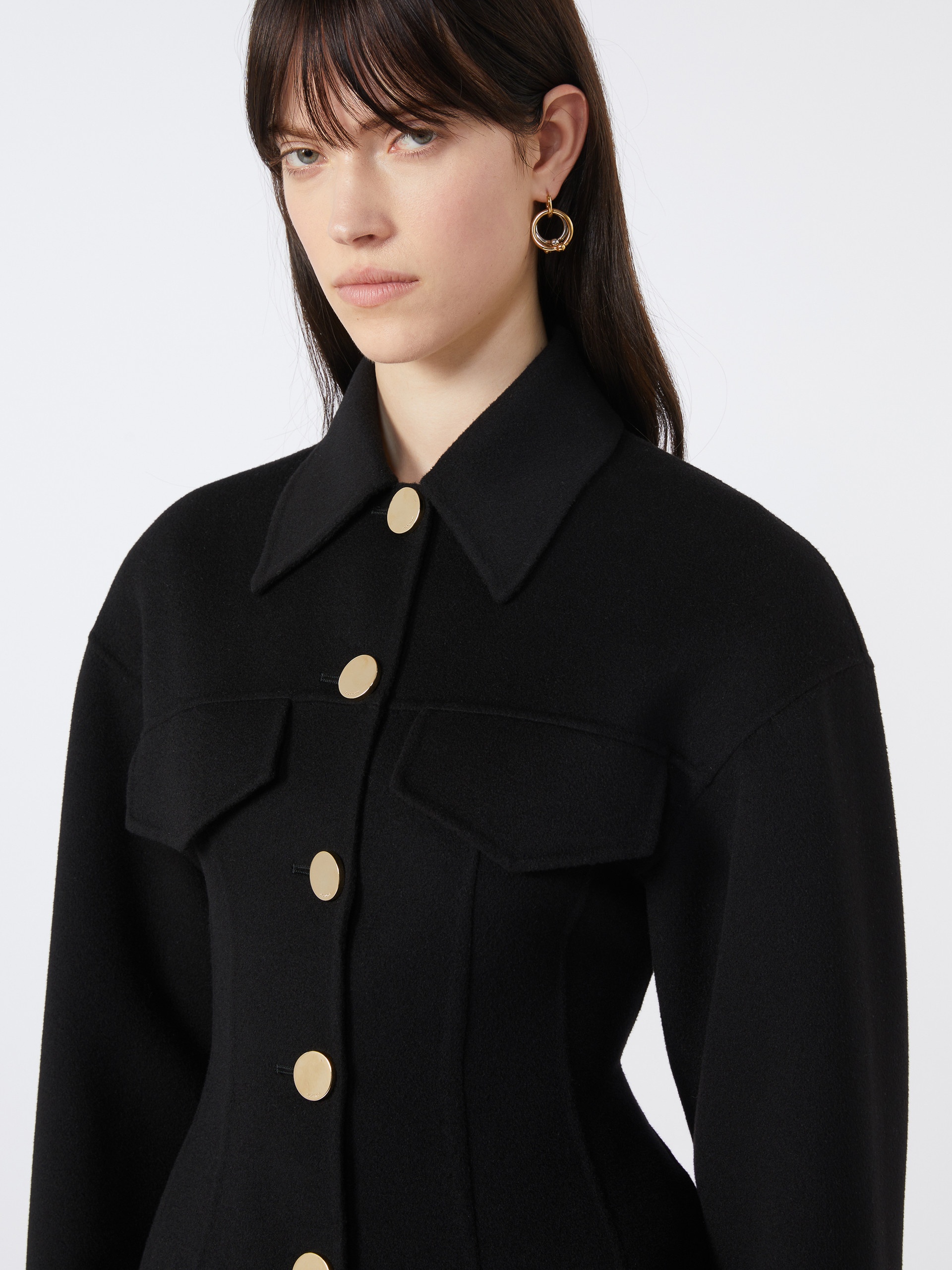 EGEO Slim-fit wool pea coat - 5