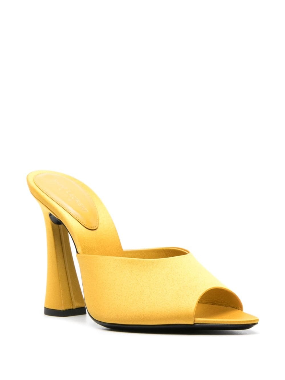 105mm satin mules - 2